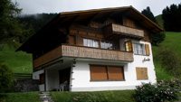Chalet und Aussicht